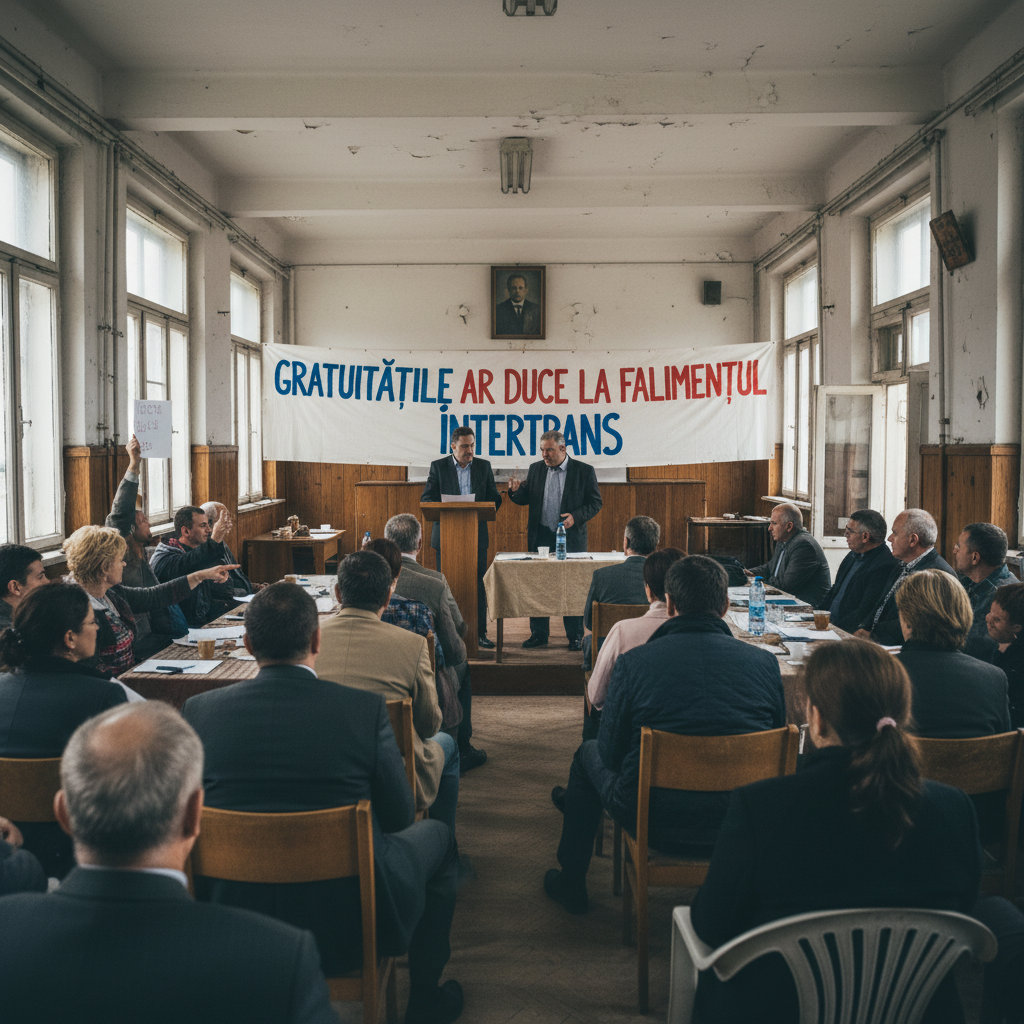 Gratuitățile amenință falimentul companiei locale InterTrans