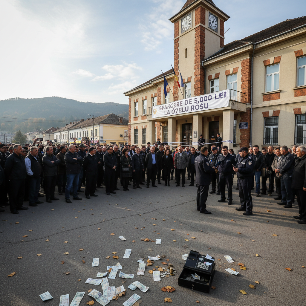 Hoții au dat lovitura