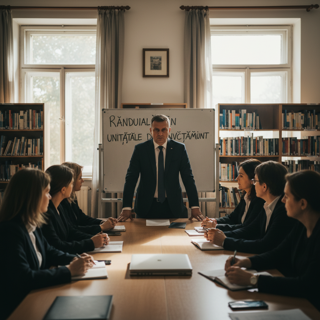 Primarul Popa dorește ordine și disciplină în școlile locale