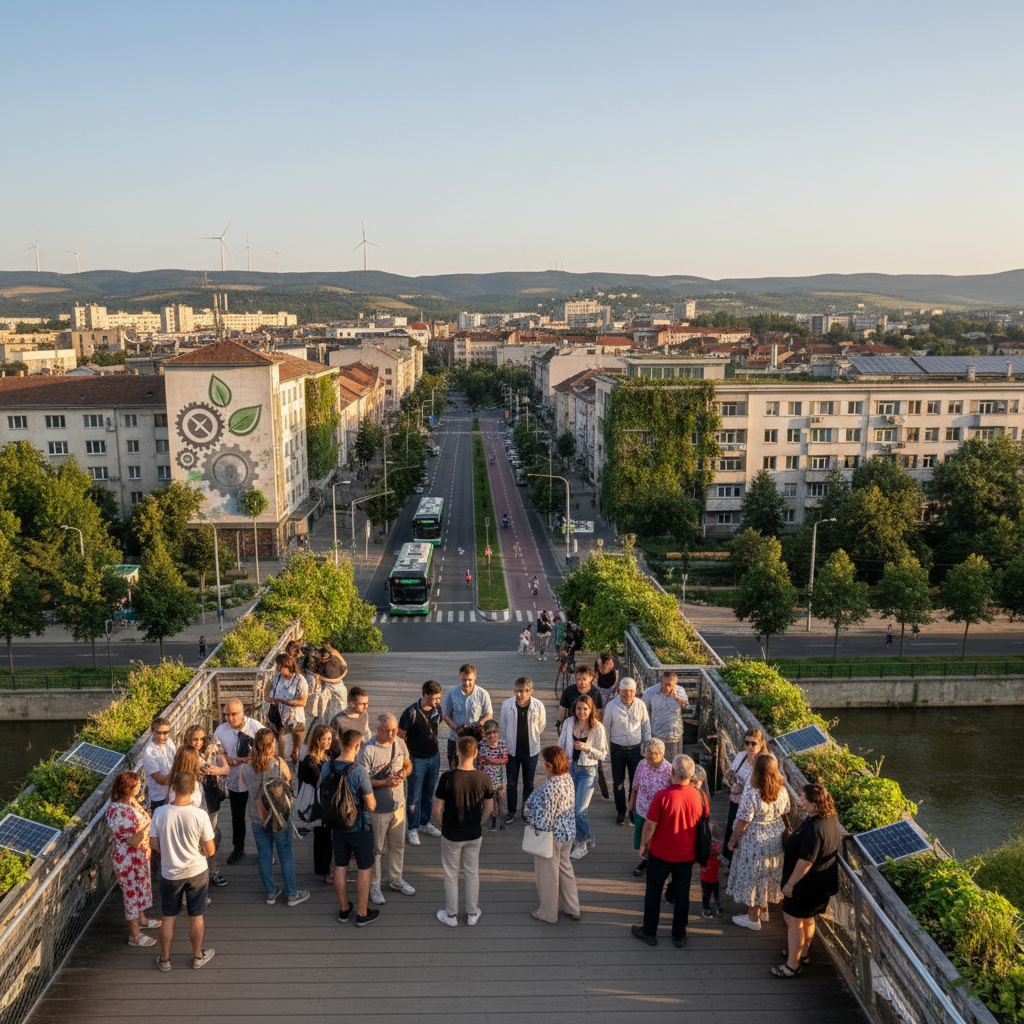 Reșița, oraș european emblematic în accelerarea tranziției verzi