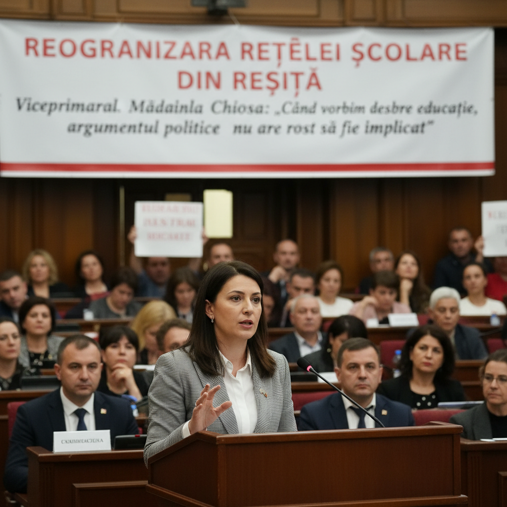 Viceprimarul Mădălina Chiosa subliniază importanța educației dincolo de politică